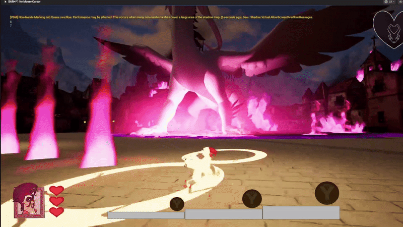 Boss fight gameplay, December 2025 build